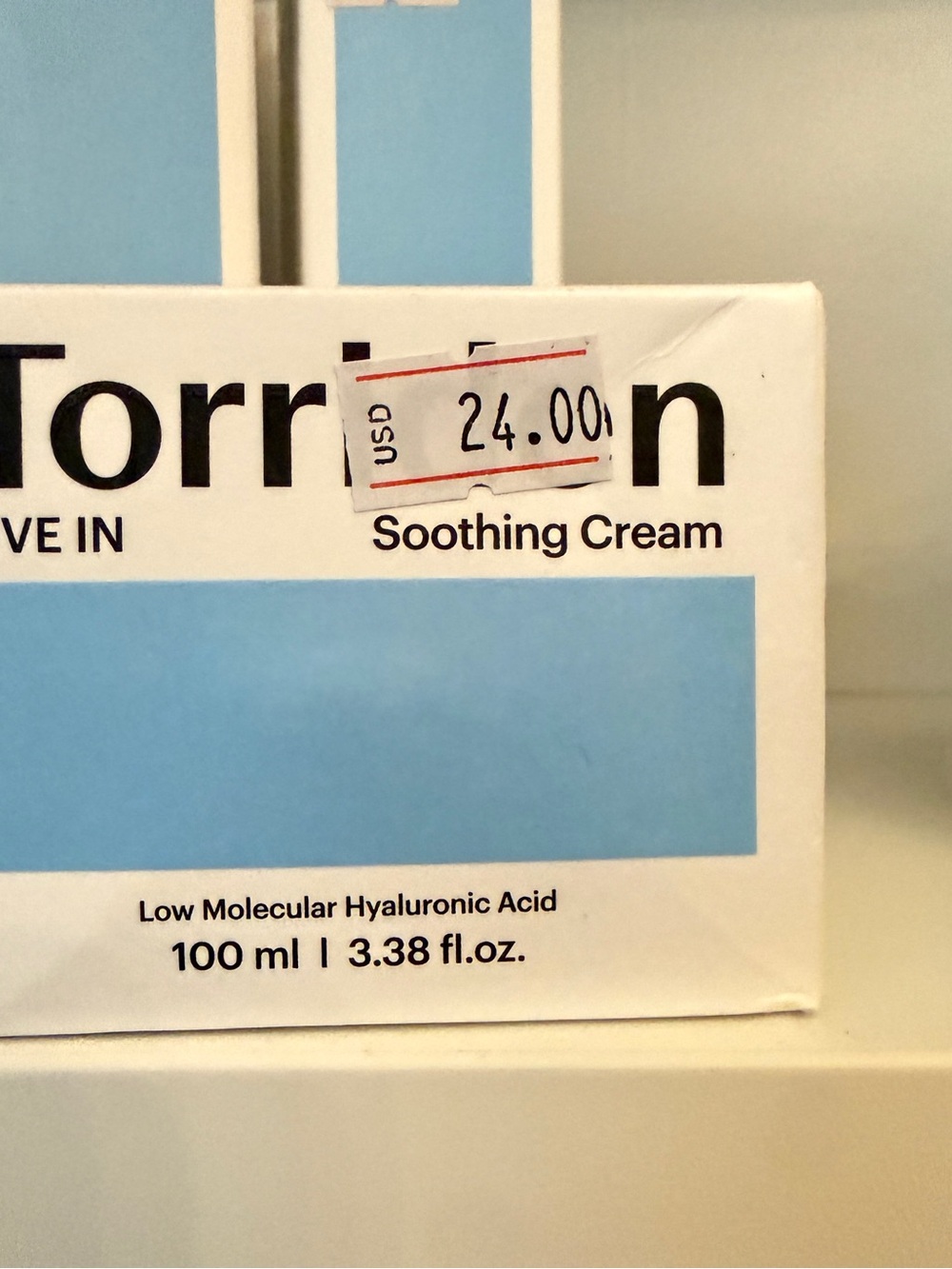 Torrid Soothing Cream Moisturizer — Light Blue
